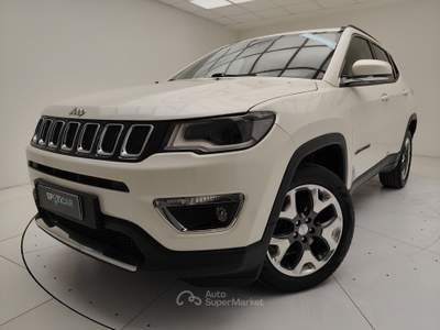Jeep Compass II 2017 2.0 mjt Limited 4wd 140cv auto my19 Bianco usata Erba
