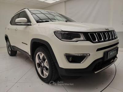 Jeep Compass II 2017 2.0 mjt Limited 4wd 140cv auto my19 Bianco usata Erba