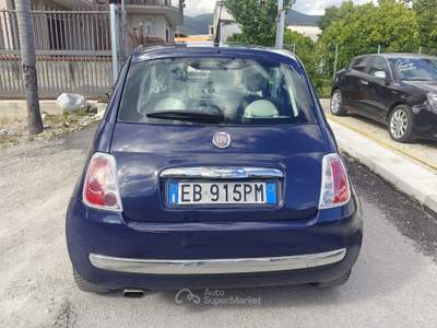 Fiat 500 500 1.2 Lounge 69cv Blu/Azzurro usata Striano