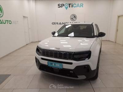 Jeep Avenger 1.2 turbo Summit fwd 100cv Bianco usata Alessandria