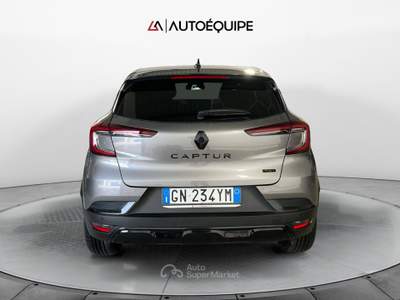 Renault Captur II 2019 1.6 E-Tech full hybrid Rive Gauche 145cv auto Grigio usata Roma