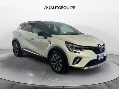 Renault Captur II 2019 1.6 E-Tech hybrid Intens 145cv auto Nero usata Roma