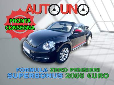 Volkswagen Maggiolino Maggiolino Cabrio 1.2 TSI Design BlueMotion Technology Nero usata Cavaria con Premezzo