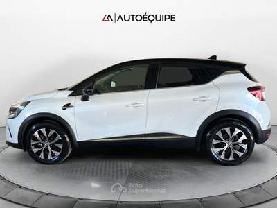 Renault Captur II 2019 1.6 E-Tech full hybrid Techno 145cv auto Bianco usata Roma