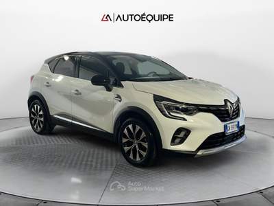 Renault Captur II 2019 1.6 E-Tech full hybrid Techno 145cv auto Bianco usata Roma