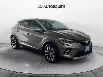 Renault Captur II 2019 1.6 E-Tech full hybrid Techno 145cv auto Grigio usata Roma