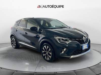 Renault Captur II 2019 1.6 E-Tech full hybrid Techno 145cv auto Blu/Azzurro usata Roma
