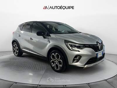 Renault Captur II 2019 1.6 E-Tech hybrid Techno Fast Track 145cv auto Grigio usata Roma