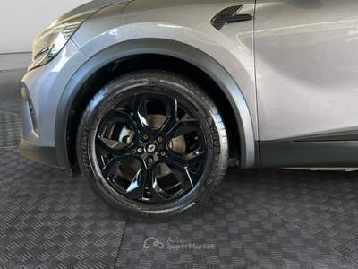 Renault Captur II 2019 1.6 E-Tech full hybrid Rive Gauche 145cv auto Grigio usata Roma