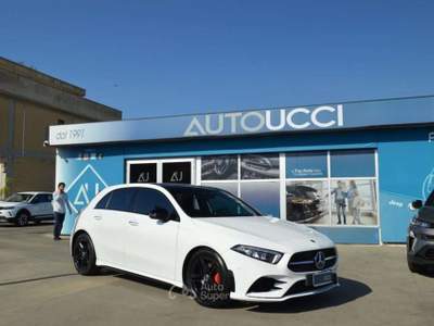 Mercedes-Benz Classe A d Automatic Premium AMG Bianco usata Ardea