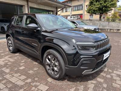 Jeep Avenger 1.2 turbo e-hybrid mhev Longitude fwd 100cv edct6 Nero usata Sovere