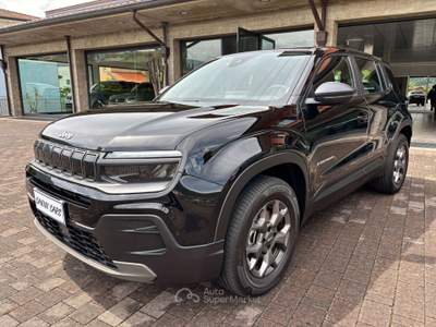 Jeep Avenger 1.2 turbo e-hybrid mhev Longitude fwd 100cv edct6 Nero usata Sovere