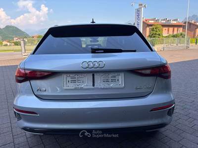 Audi A3 A3 Sportback 30 2.0 tdi s-tronic OPTIC BLACK GANCIO TRAINO Argento usata Sovere