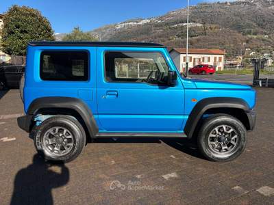 Suzuki Jimny Jimny 1.5 Top 4wd allgrip 4 POSTI-FARI LED Blu/Azzurro usata Sovere