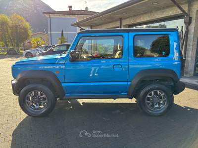 Suzuki Jimny Jimny 1.5 Top 4wd allgrip 4 POSTI-FARI LED Blu/Azzurro usata Sovere