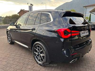 BMW X3 X3 X3 G01 xdrive30d mhev 48V Msport 249 cv auto Nero usata Sovere