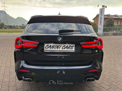 BMW X3 X3 X3 G01 xdrive30d mhev 48V Msport 249 cv auto Nero usata Sovere