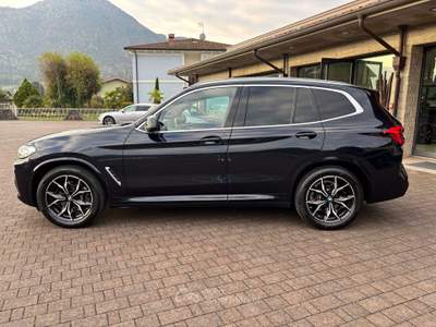 BMW X3 X3 X3 G01 xdrive30d mhev 48V Msport 249 cv auto Nero usata Sovere