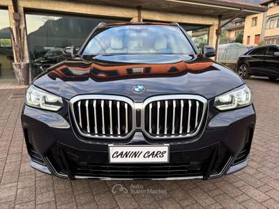 BMW X3 X3 X3 G01 xdrive30d mhev 48V Msport 249 cv auto Nero usata Sovere