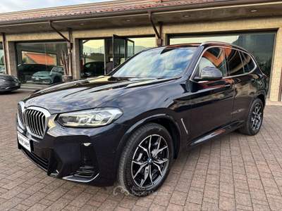 BMW X3 X3 X3 G01 xdrive30d mhev 48V Msport 249 cv auto Nero usata Sovere