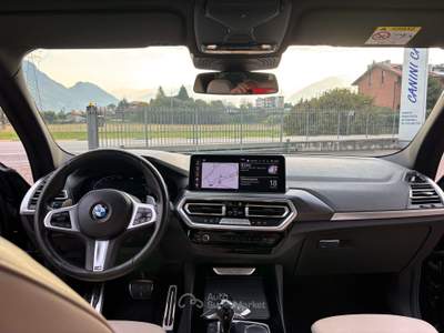 BMW X3 X3 X3 G01 xdrive30d mhev 48V Msport 249 cv auto Nero usata Sovere