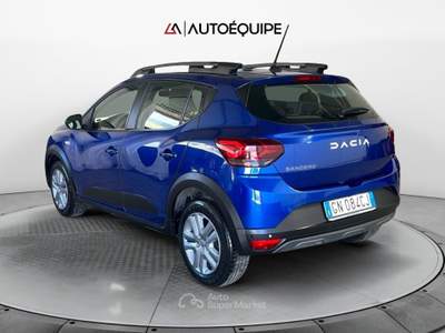 Dacia Sandero Stepway III 2021 Stepway 1.0 tce Expression Eco-g 100cv Blu/Azzurro usata Roma