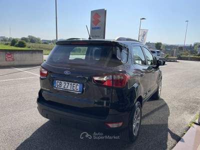 Ford EcoSport 1.0 EcoBoost 100 CV Plus Nero usata Creazzo