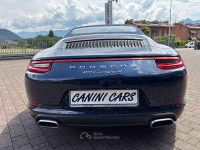 Porsche 911 911 Carrera 991.2 Cabriolet 3.0 Carrera 4 PDK-LEGA 20 MK2 Blu/Azzurro usata Sovere