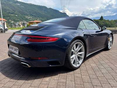 Porsche 911 911 Carrera 991.2 Cabriolet 3.0 Carrera 4 PDK-LEGA 20 MK2 Blu/Azzurro usata Sovere
