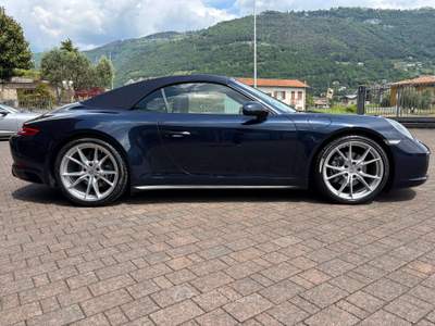 Porsche 911 911 Carrera 991.2 Cabriolet 3.0 Carrera 4 PDK-LEGA 20 MK2 Blu/Azzurro usata Sovere