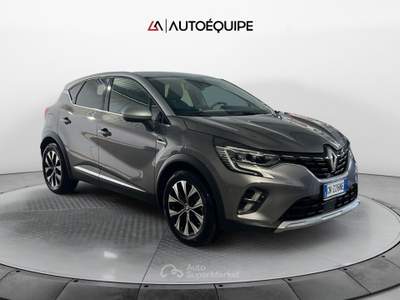 Renault Captur II 2019 1.6 E-Tech full hybrid Techno 145cv auto Grigio usata Roma