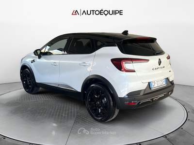 Renault Captur II 2019 1.6 E-Tech full hybrid Rive Gauche 145cv auto Bianco usata Roma