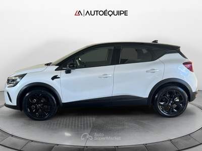 Renault Captur II 2019 1.6 E-Tech full hybrid Rive Gauche 145cv auto Bianco usata Roma