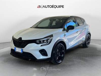 Renault Captur II 2019 1.6 E-Tech full hybrid Rive Gauche 145cv auto Bianco usata Roma