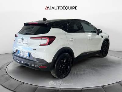 Renault Captur II 2019 1.6 E-Tech full hybrid Rive Gauche 145cv auto Bianco usata Roma