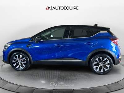 Renault Captur II 2019 1.6 E-Tech full hybrid Techno 145cv auto Blu/Azzurro usata Roma