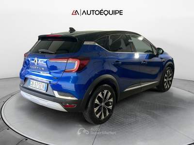 Renault Captur II 2019 1.6 E-Tech full hybrid Techno 145cv auto Blu/Azzurro usata Roma