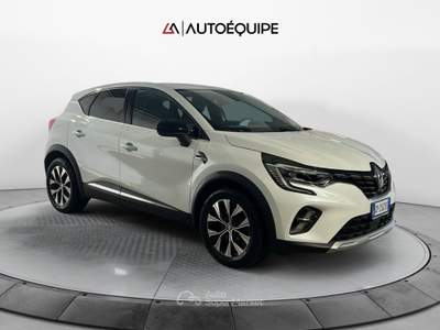 Renault Captur II 2019 1.6 E-Tech full hybrid Techno 145cv auto Bianco usata Roma