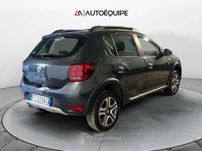 Dacia Sandero II 2017 Stepway Stepway 0.9 tce Techroad 90cv my19 Grigio usata Roma