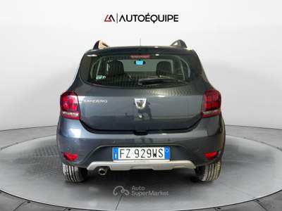 Dacia Sandero II 2017 Stepway Stepway 0.9 tce Techroad 90cv my19 Grigio usata Roma