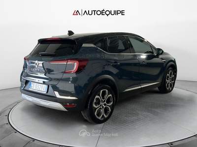 Renault Captur II 2019 1.6 E-Tech full hybrid Techno 145cv auto Blu/Azzurro usata Roma