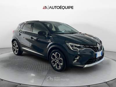 Renault Captur II 2019 1.6 E-Tech full hybrid Techno 145cv auto Blu/Azzurro usata Roma