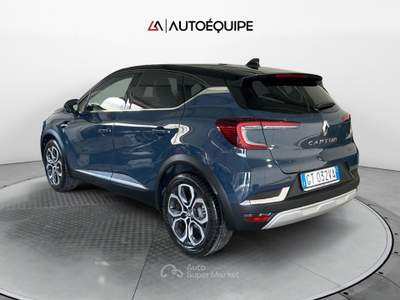 Renault Captur II 2019 1.6 E-Tech full hybrid Techno 145cv auto Blu/Azzurro usata Roma