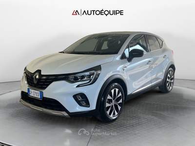 Renault Captur II 2019 1.6 E-Tech full hybrid Techno 145cv auto Bianco usata Roma