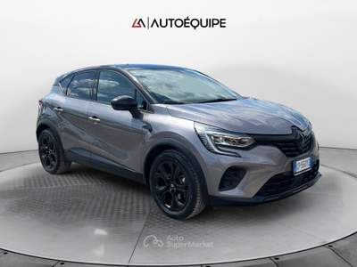 Renault Captur II 2019 1.6 E-Tech full hybrid Rive Gauche 145cv auto Grigio usata Roma