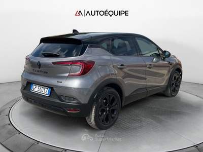 Renault Captur II 2019 1.6 E-Tech full hybrid Rive Gauche 145cv auto Grigio usata Roma