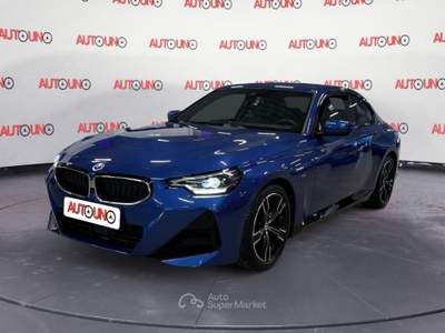 BMW Serie 2 220i 220i MSport Auto Blu/Azzurro usata Cavaria con Premezzo