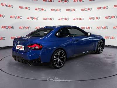 BMW Serie 2 220i 220i MSport Auto Blu/Azzurro usata Cavaria con Premezzo