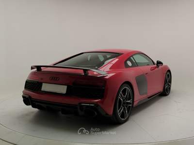 Audi R8 Coupé V10 S tronic performance Rosso usata Avellino