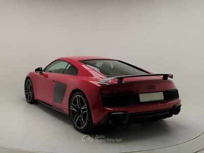 Audi R8 Coupé V10 S tronic performance Rosso usata Avellino